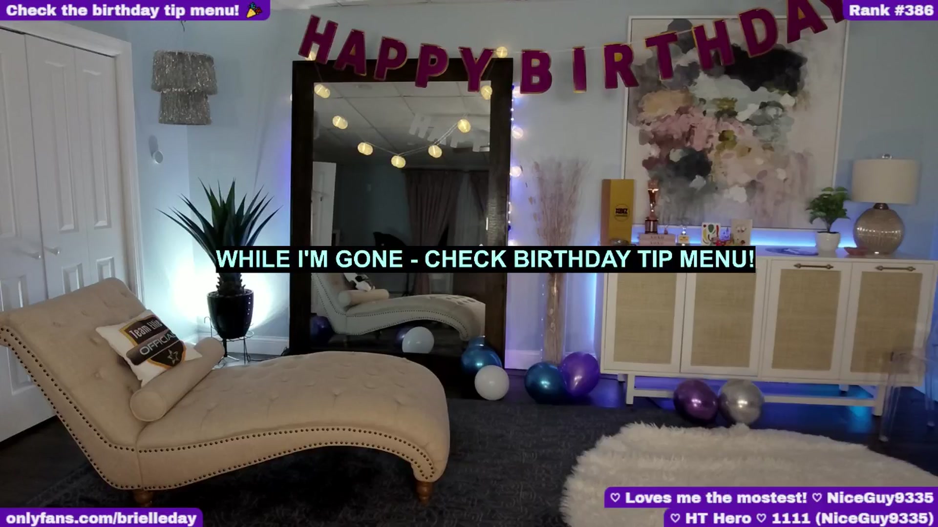 Gallery image thumbnail from BrielleDay's myfreecams stream on, 11/23/2024, 07:04 image 9 of 20