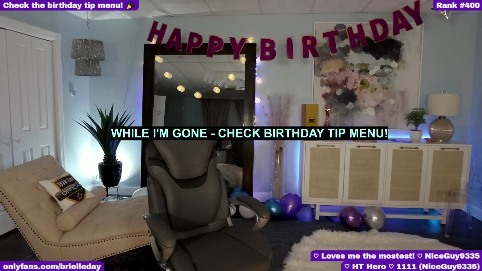 Gallery image thumbnail from BrielleDay's myfreecams stream on, 11/23/2024, 07:04 image 3 of 20