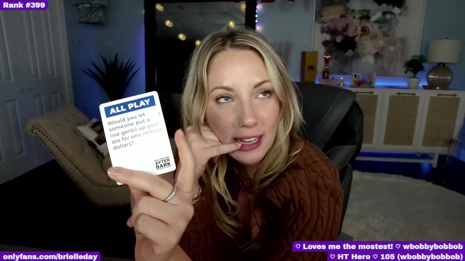 Gallery image thumbnail from BrielleDay's myfreecams stream on, 11/28/2024, 24:49 image 11 of 20
