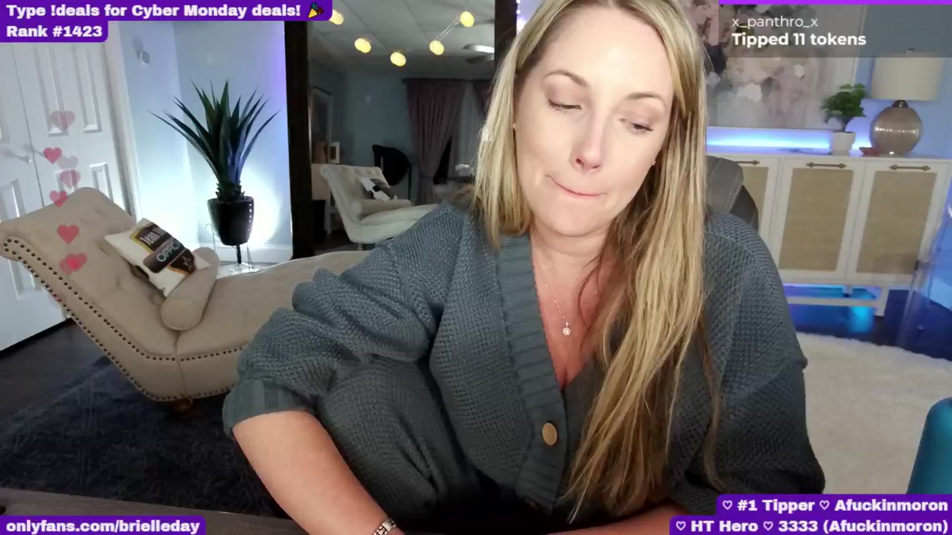 Gallery image thumbnail from BrielleDay's myfreecams stream on, 12/04/2024, 05:48 image 2 of 20