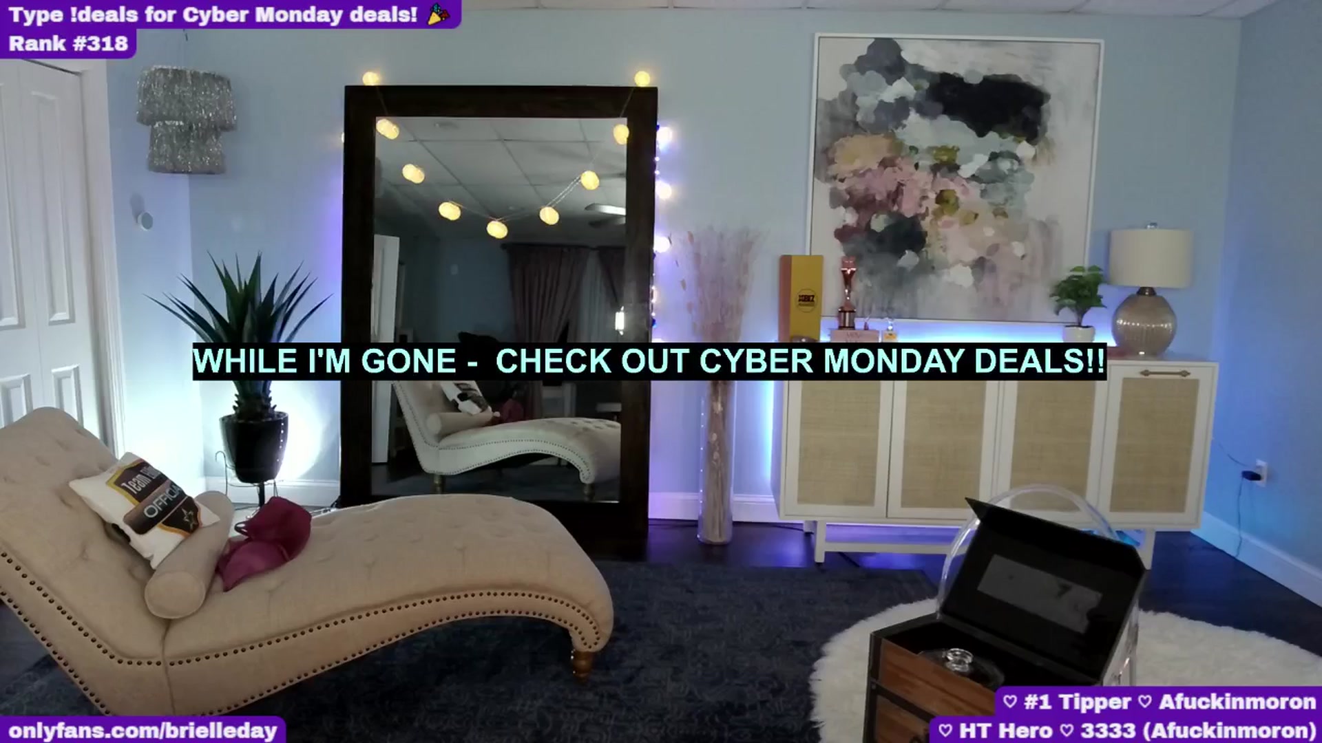 Gallery image thumbnail from BrielleDay's myfreecams stream on, 12/04/2024, 05:48 image 19 of 20