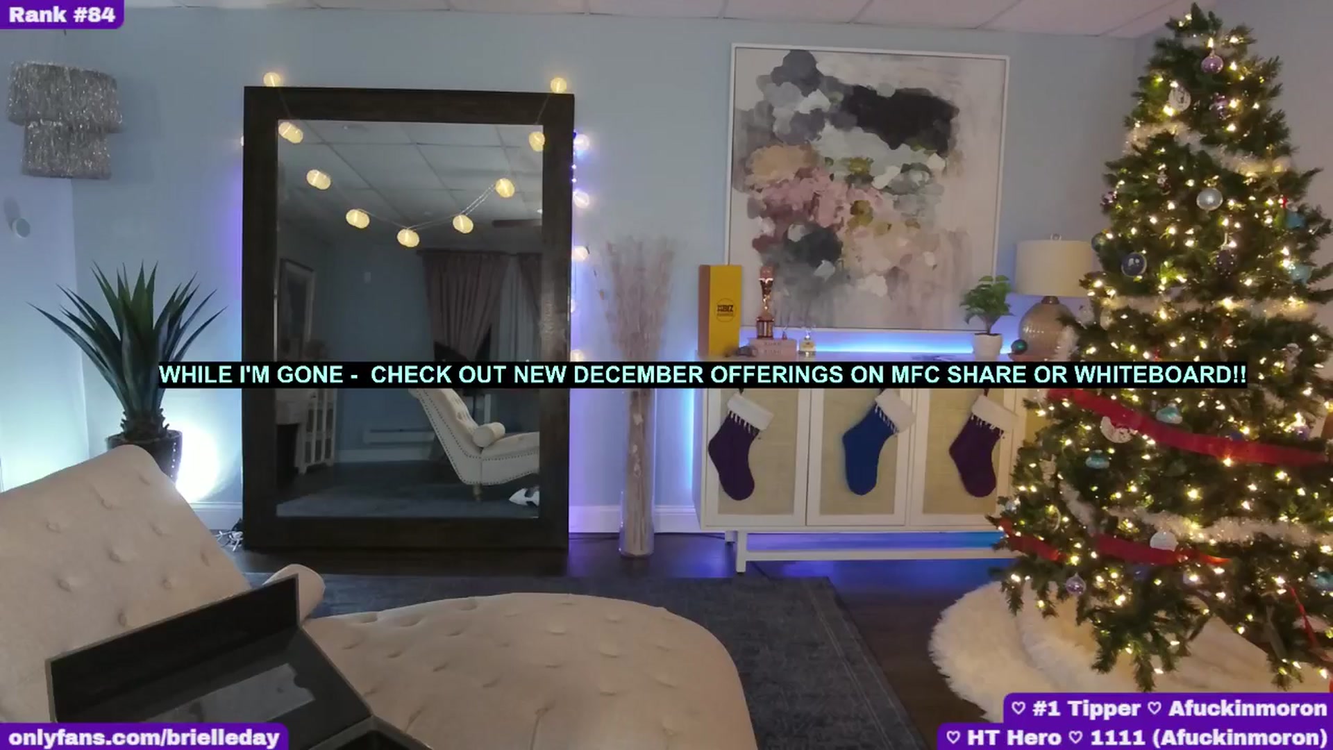 Gallery image thumbnail from BrielleDay's myfreecams stream on, 12/14/2024, 05:52 image 11 of 20