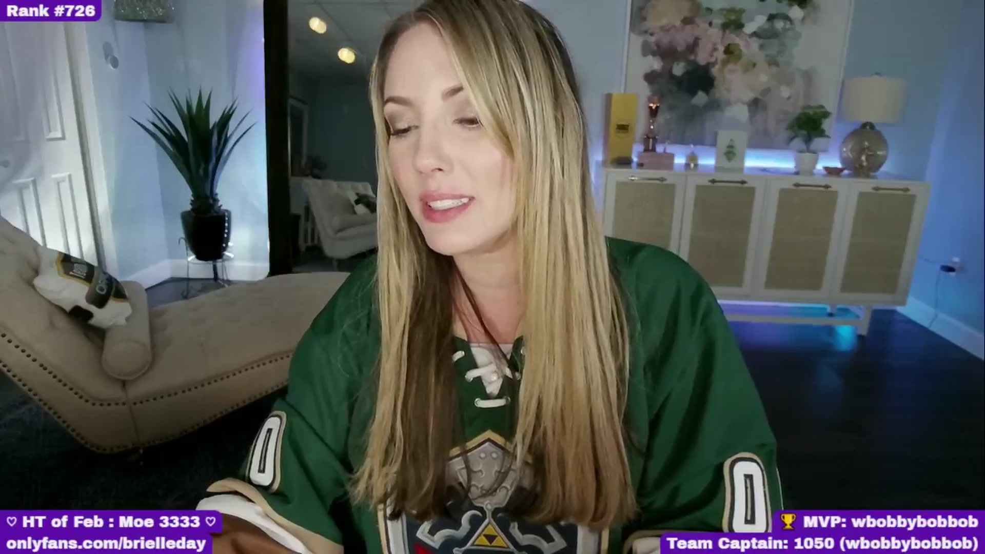 Gallery image thumbnail from BrielleDay's myfreecams stream on, 02/08/2025, 06:17 image 5 of 20