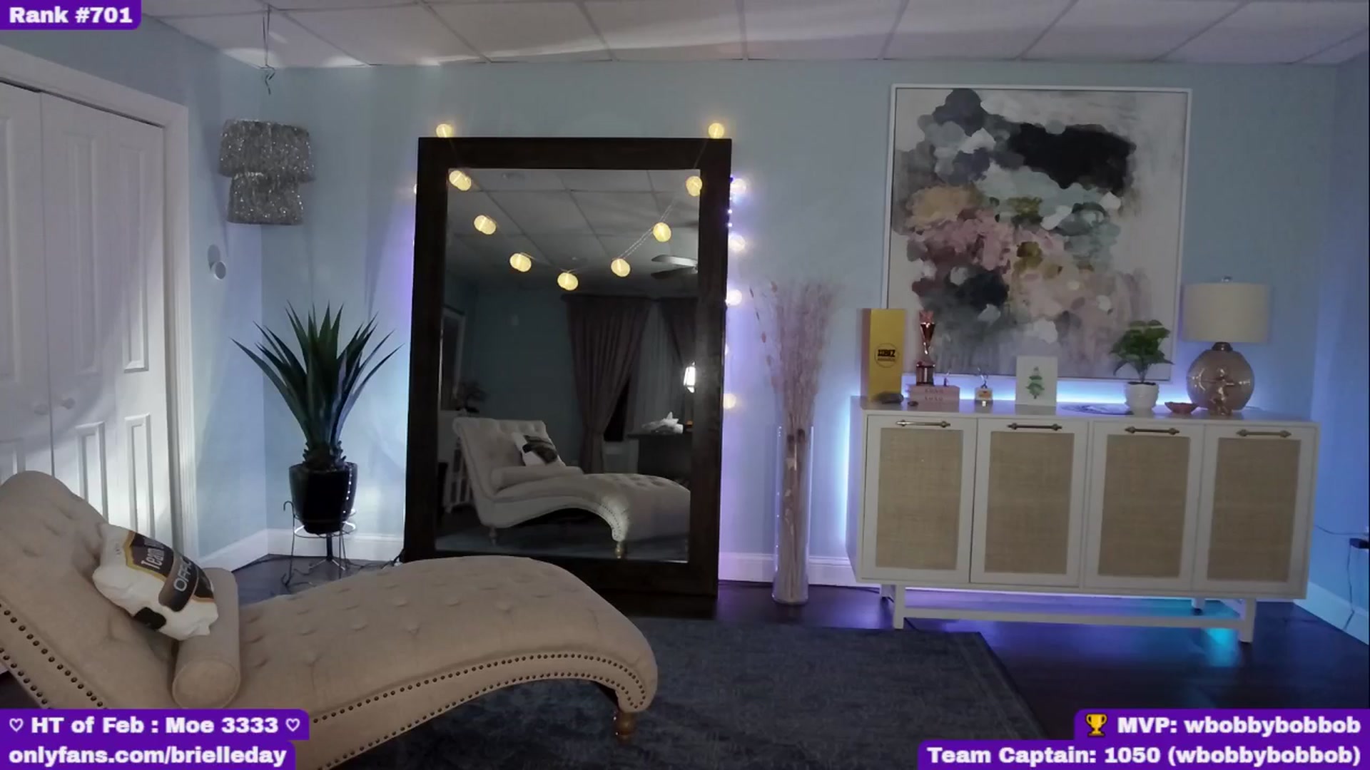 Gallery image thumbnail from BrielleDay's myfreecams stream on, 02/08/2025, 06:17 image 10 of 20