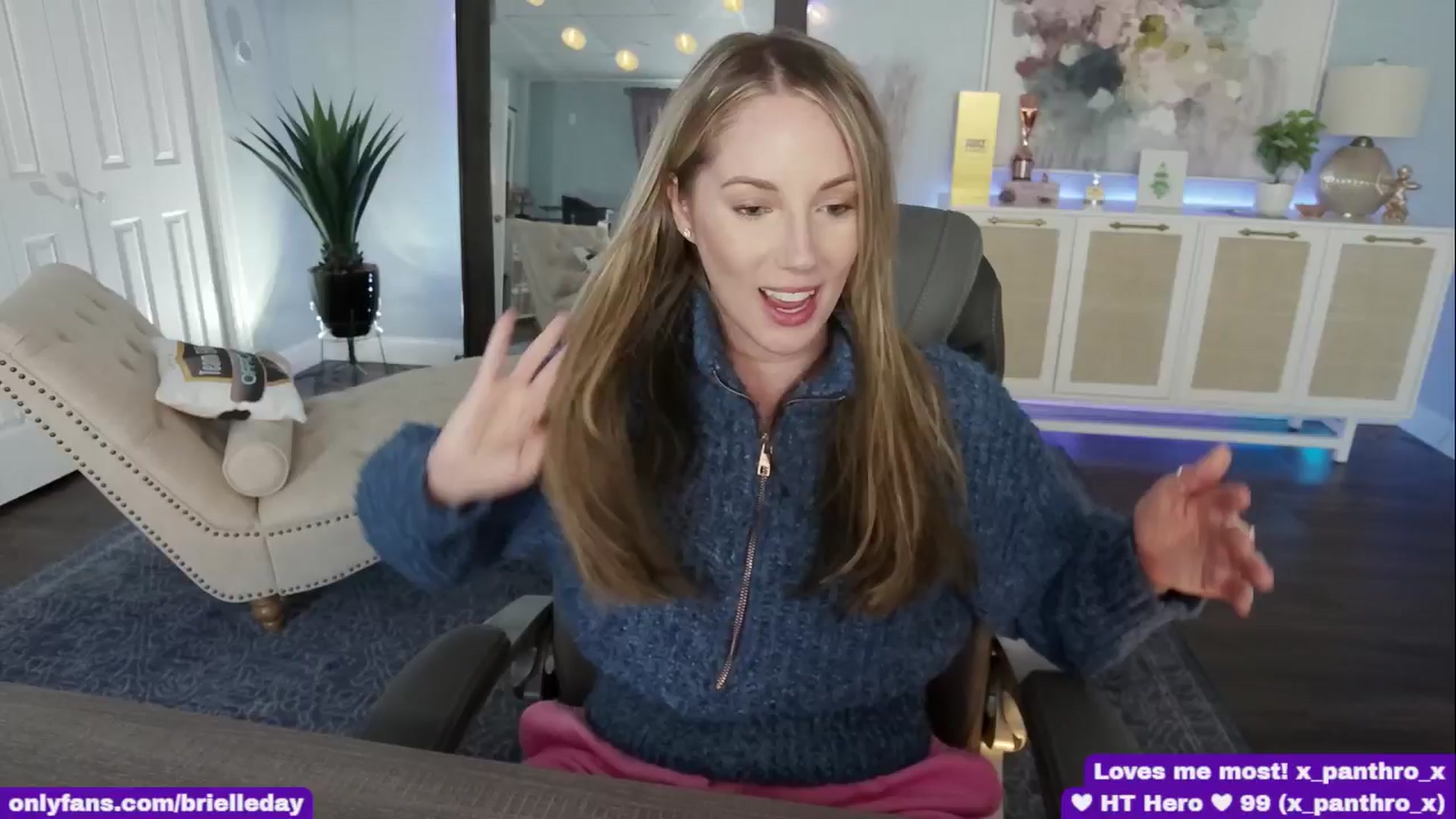 Gallery image thumbnail from BrielleDay's myfreecams stream on, 03/20/2025, 22:11 image 1 of 20