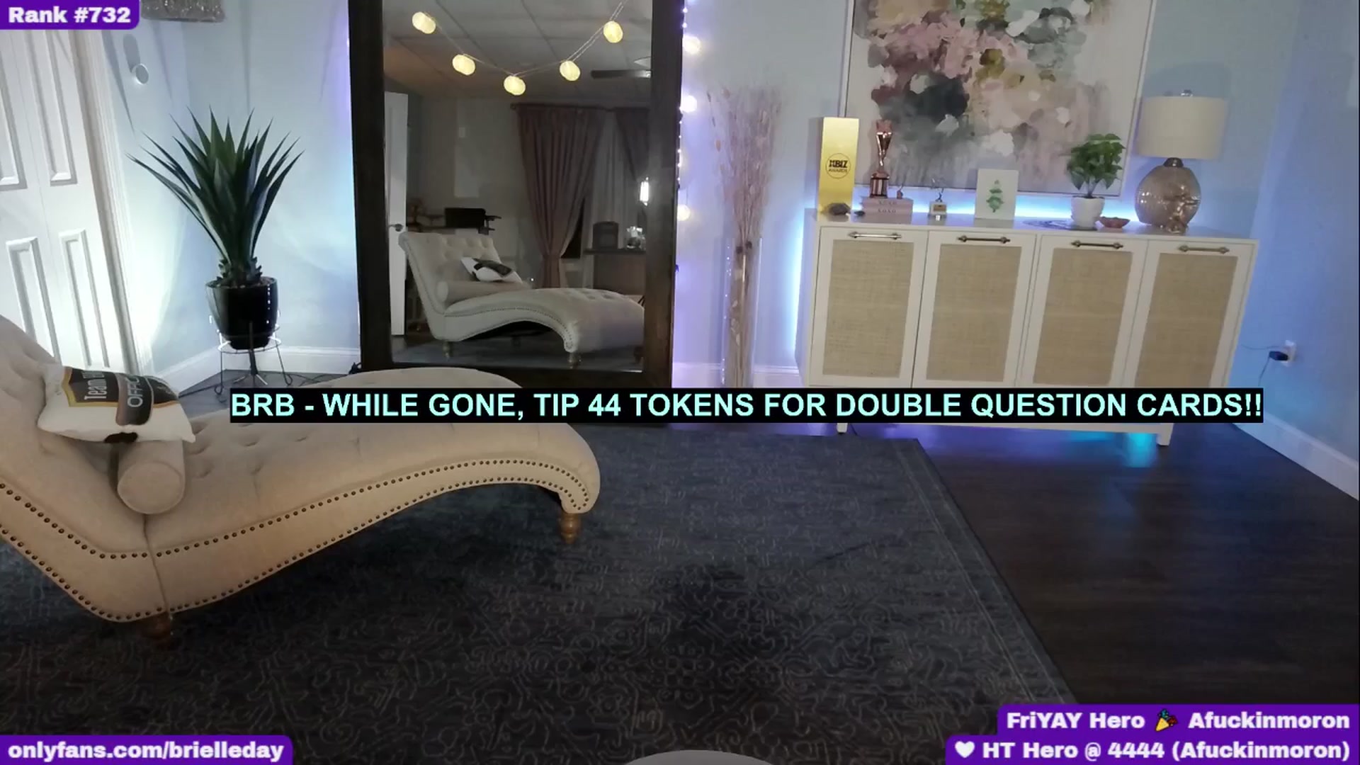 Gallery image thumbnail from BrielleDay's myfreecams stream on, 04/05/2025, 03:23 image 4 of 20
