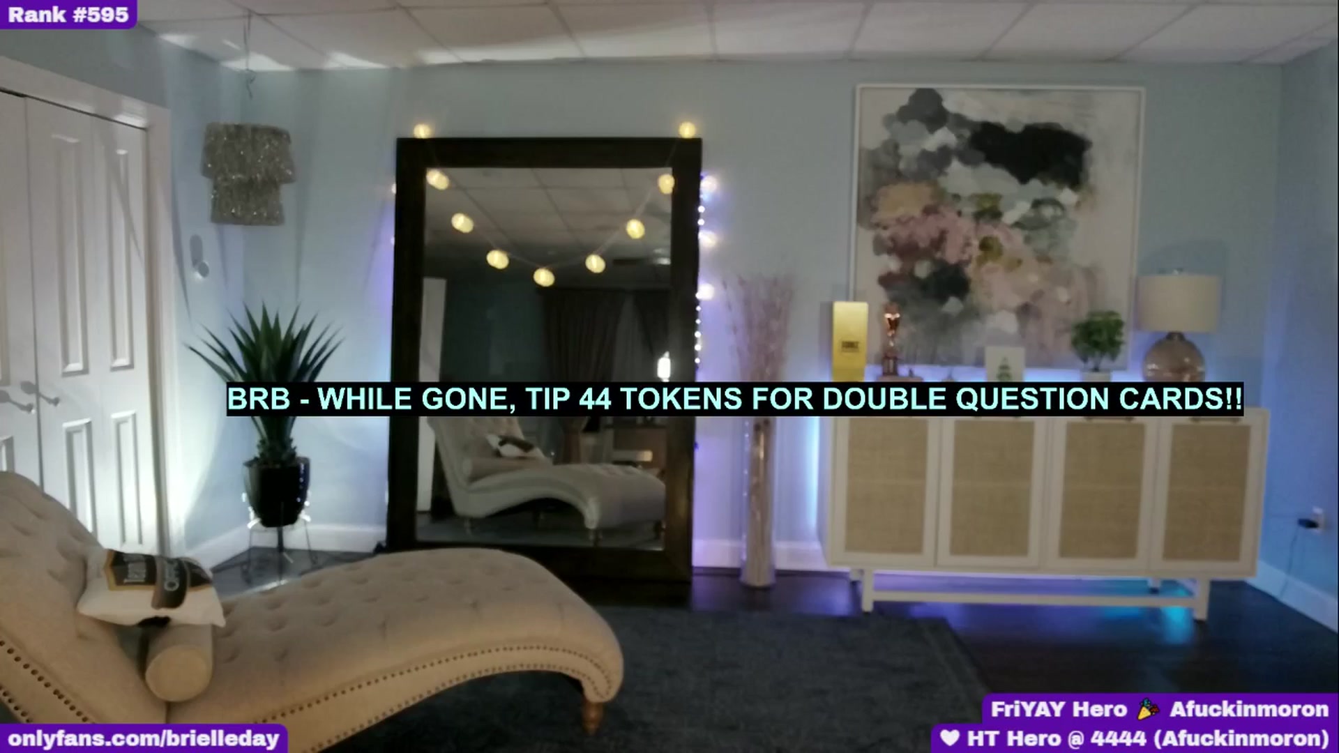 Gallery image thumbnail from BrielleDay's myfreecams stream on, 04/05/2025, 05:39 image 3 of 20