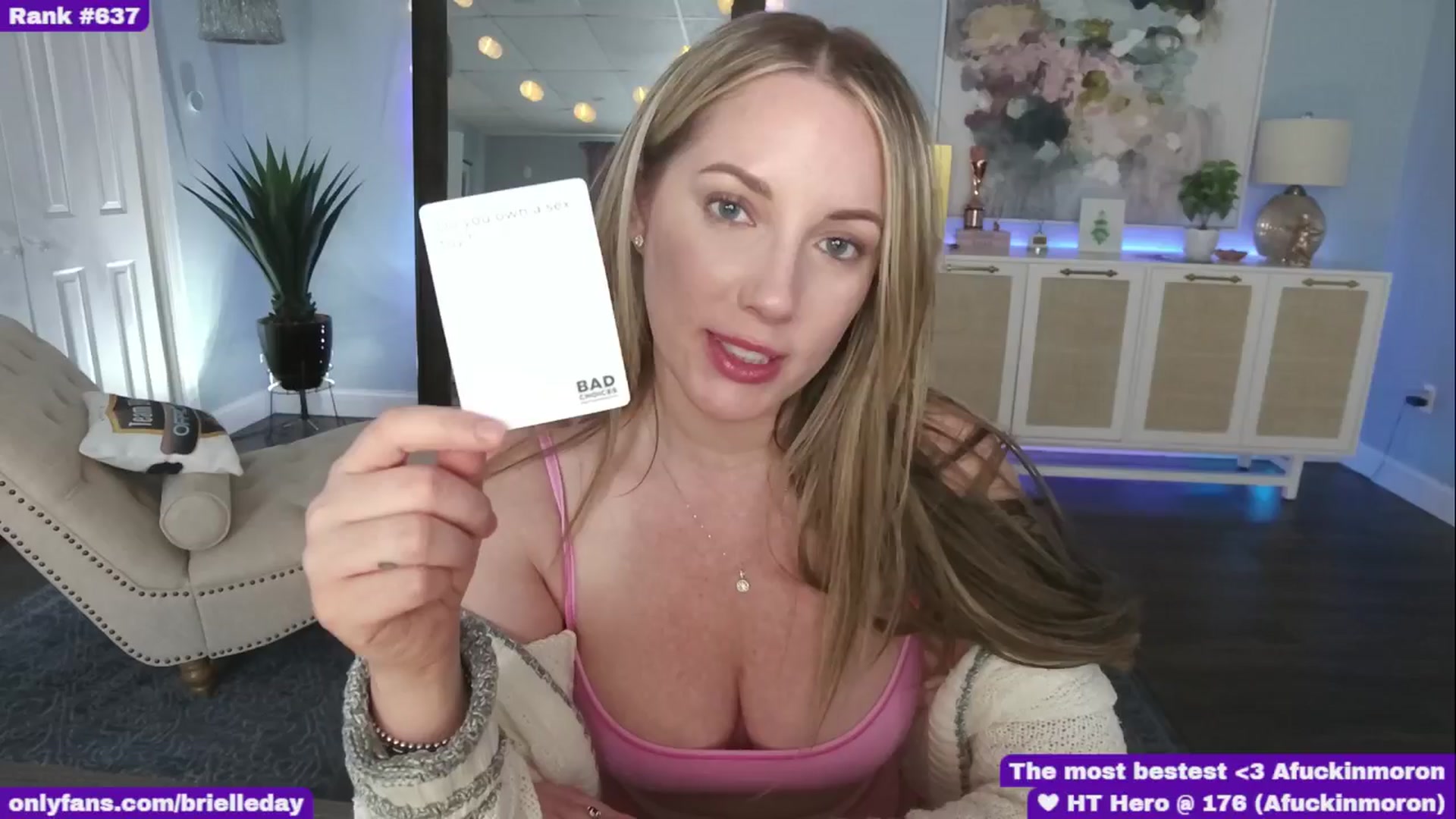 Gallery image thumbnail from BrielleDay's myfreecams stream on, 04/07/2025, 21:55 image 14 of 20