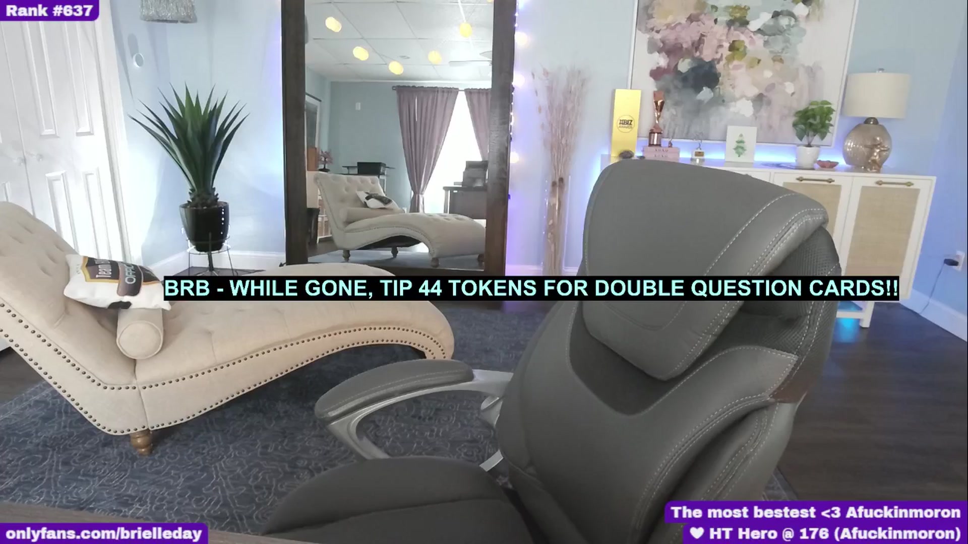 Gallery image thumbnail from BrielleDay's myfreecams stream on, 04/07/2025, 21:55 image 9 of 20
