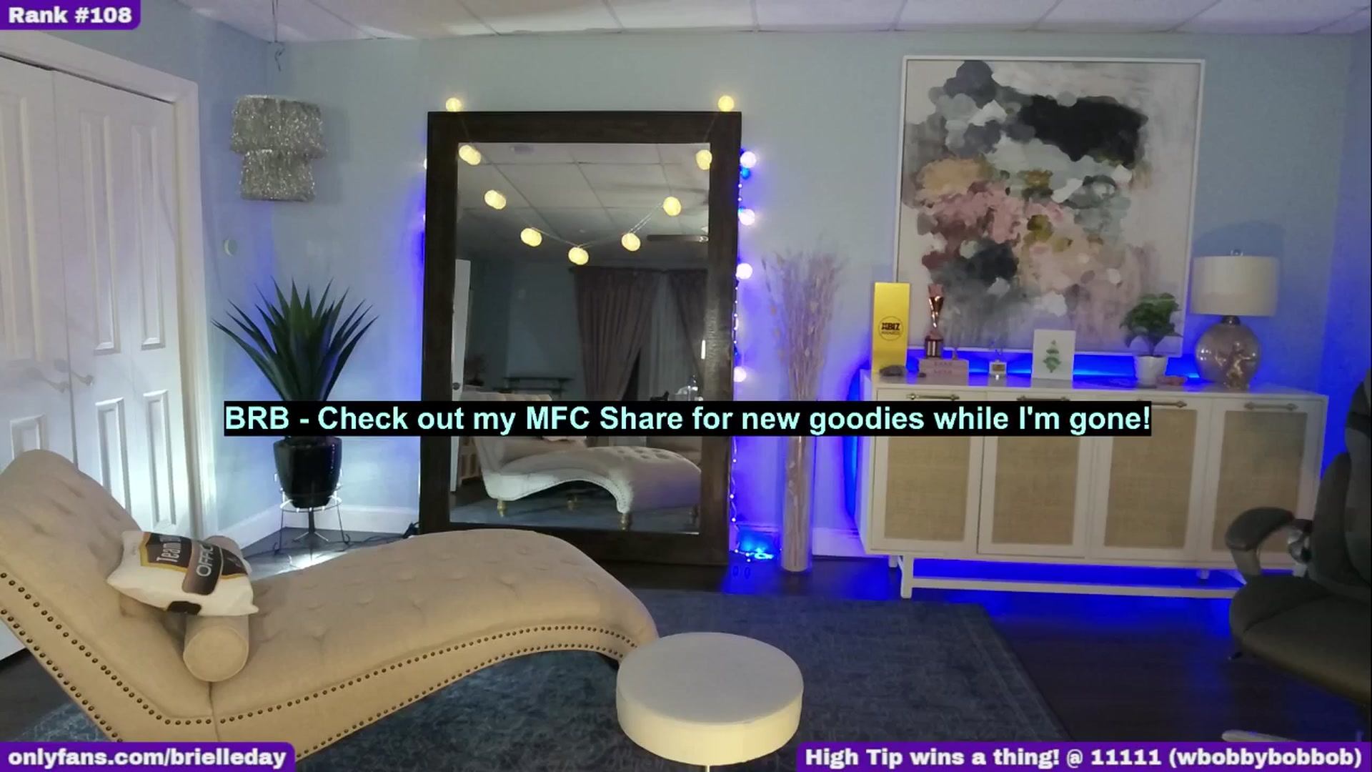 Gallery image thumbnail from BrielleDay's myfreecams stream on, 05/03/2025, 05:31 image 3 of 20