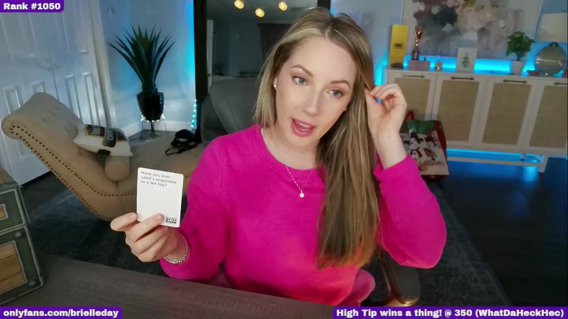 Gallery image thumbnail from BrielleDay's myfreecams stream on, 05/20/2025, 20:54 image 5 of 20