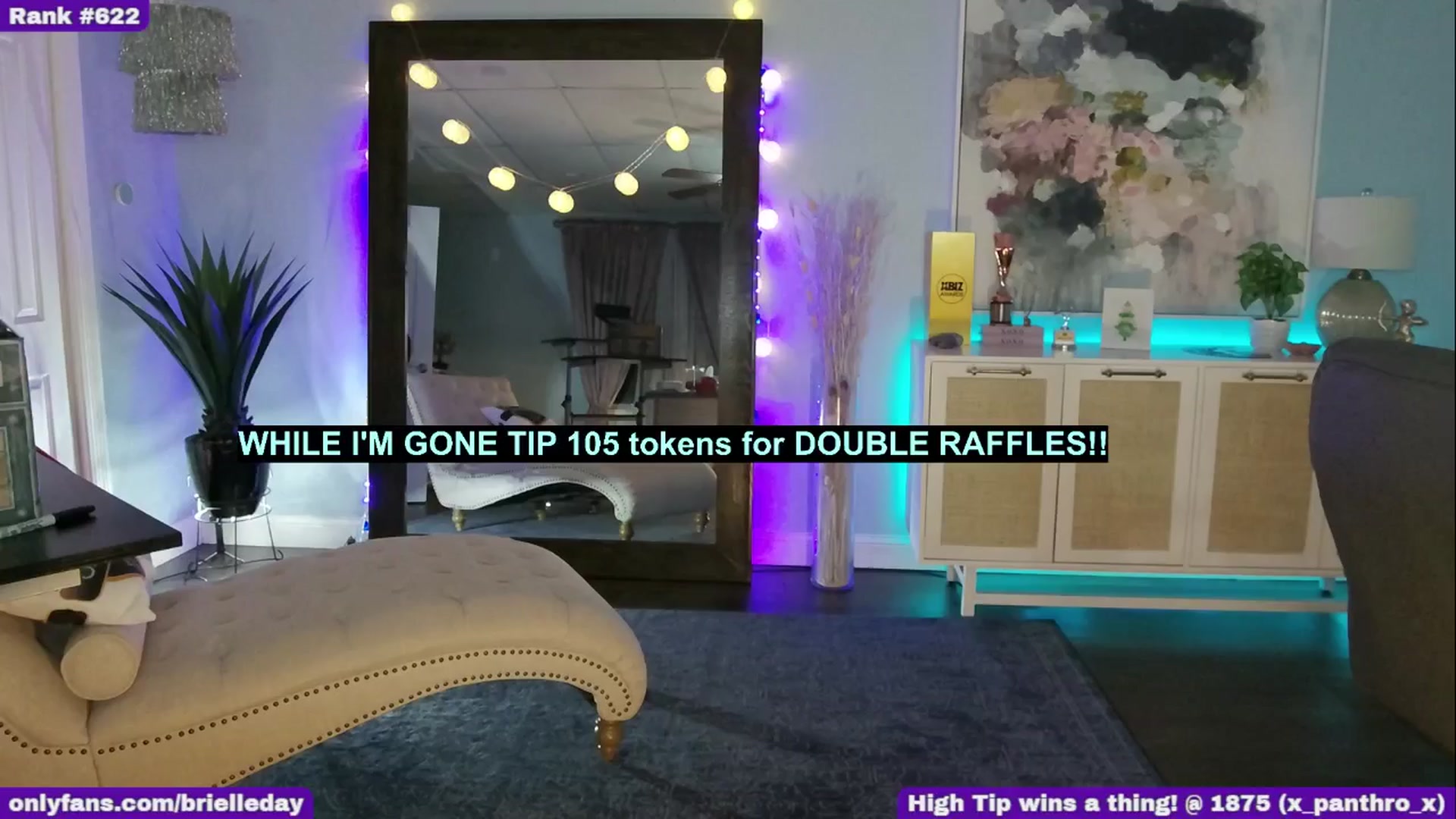 Gallery image thumbnail from BrielleDay's myfreecams stream on, 05/24/2025, 05:38 image 10 of 20