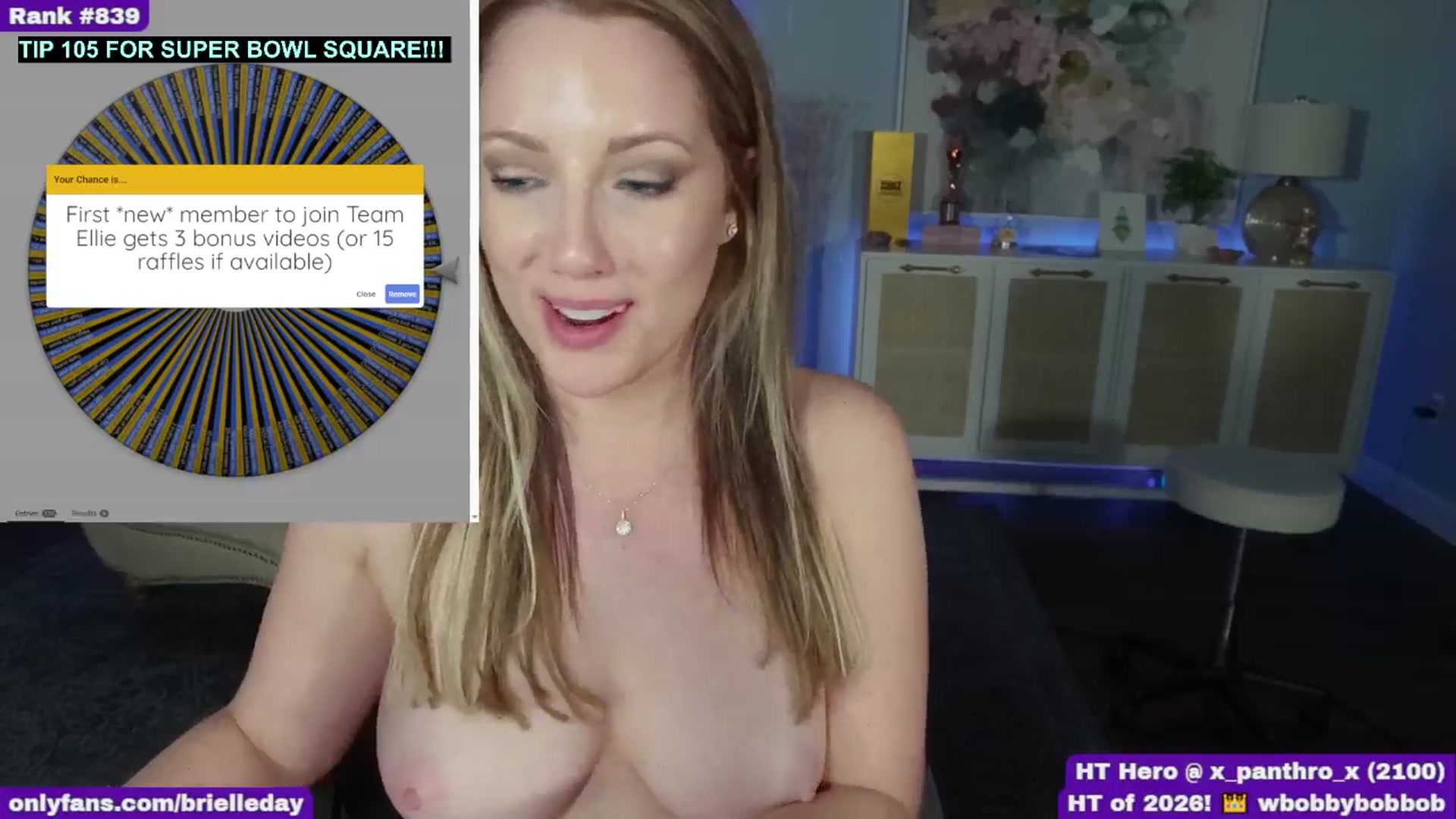 Gallery image thumbnail from BrielleDay's myfreecams stream on, 02/07/2026, 05:39 image 14 of 20