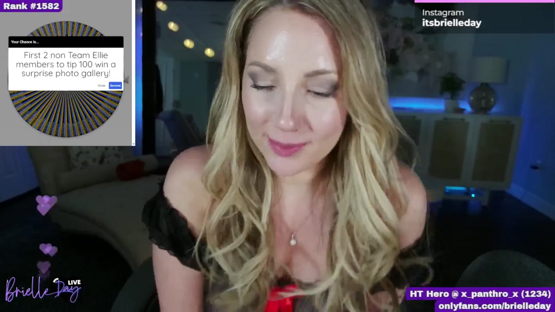 Gallery image thumbnail from BrielleDay's myfreecams stream on, 02/25/2026, 05:44 image 10 of 20