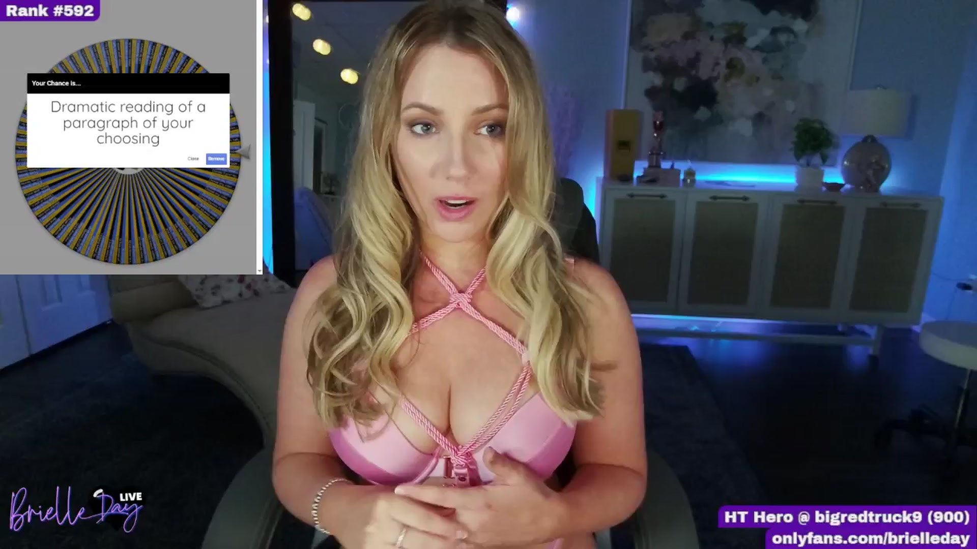 Gallery image thumbnail from BrielleDay's myfreecams stream on, 04/25/2026, 07:08 image 1 of 20