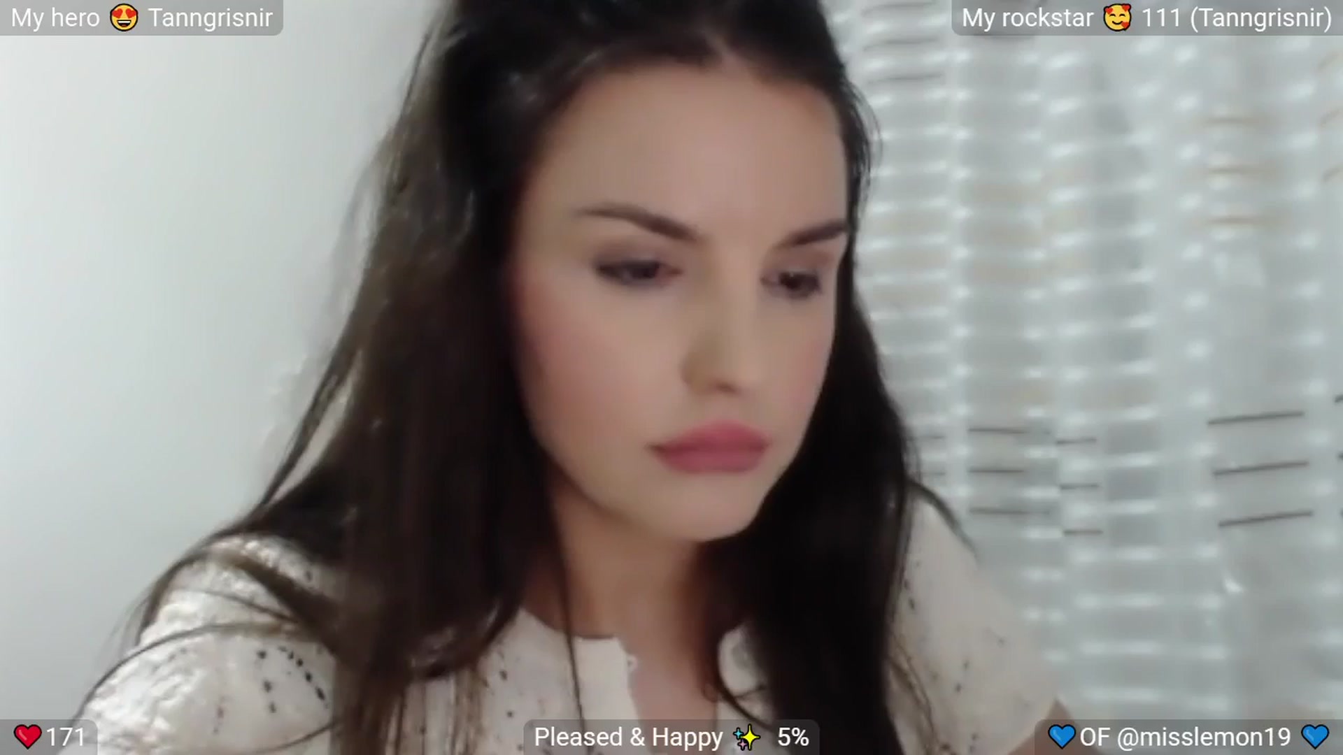 Gallery image thumbnail from BrightEyes's myfreecams stream on, 09/05/2025, 23:09 image 1 of 20