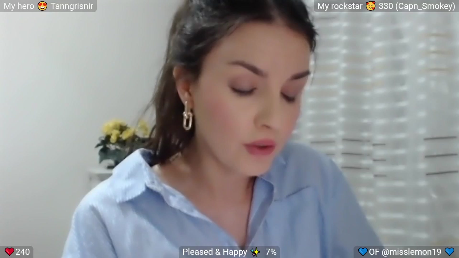 Gallery image thumbnail from BrightEyes's myfreecams stream on, 09/20/2025, 20:05 image 15 of 20