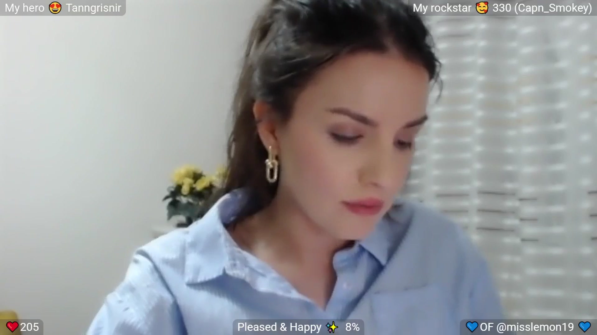 Gallery image thumbnail from BrightEyes's myfreecams stream on, 09/20/2025, 23:37 image 6 of 20