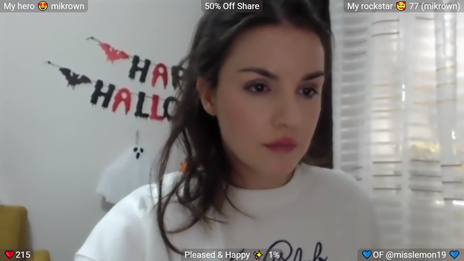 Gallery image thumbnail from BrightEyes's myfreecams stream on, 10/21/2025, 07:38 image 18 of 20