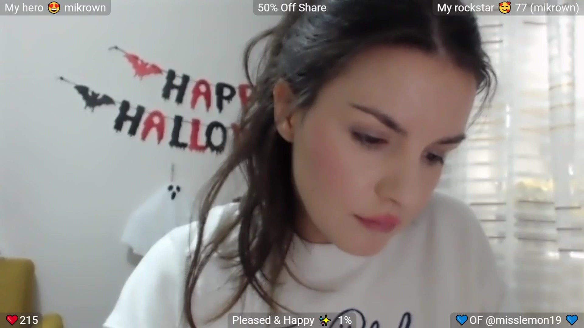 Gallery image thumbnail from BrightEyes's myfreecams stream on, 10/21/2025, 07:38 image 20 of 20
