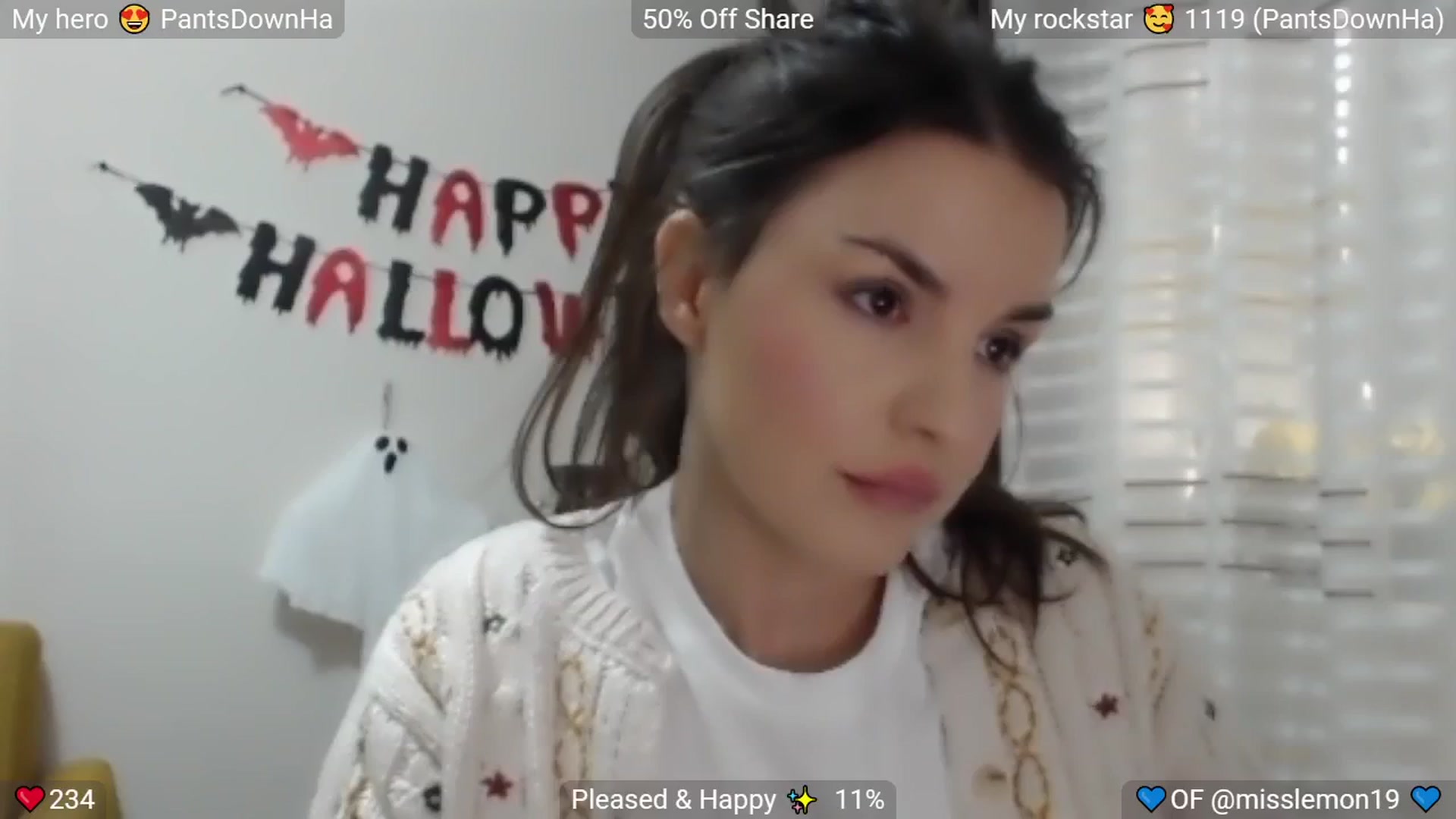 Gallery image thumbnail from BrightEyes's myfreecams stream on, 10/30/2025, 08:45 image 18 of 20