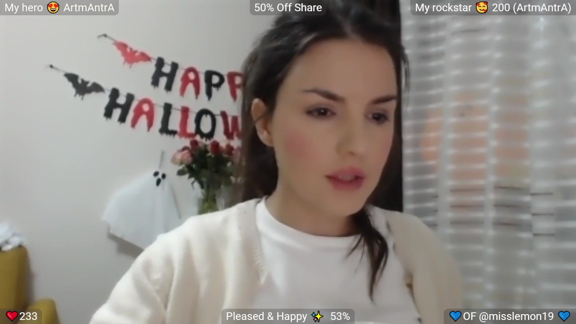 Gallery image thumbnail from BrightEyes's myfreecams stream on, 10/31/2025, 06:55 image 4 of 20