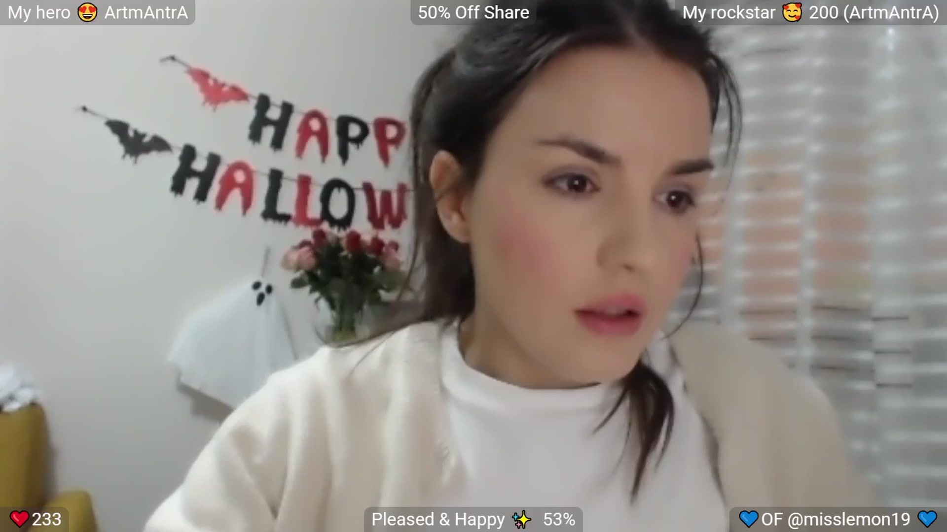 Gallery image thumbnail from BrightEyes's myfreecams stream on, 10/31/2025, 06:55 image 8 of 20