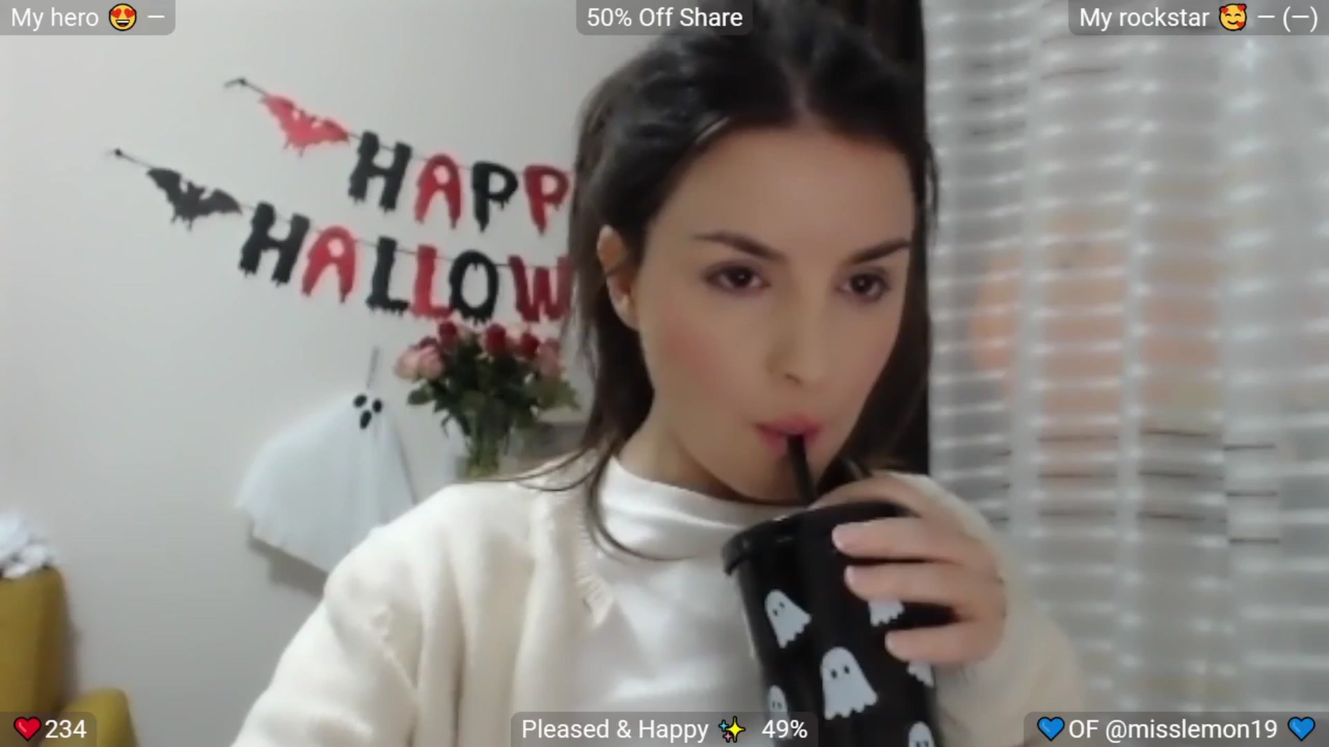 Gallery image thumbnail from BrightEyes's myfreecams stream on, 10/31/2025, 06:55 image 1 of 20