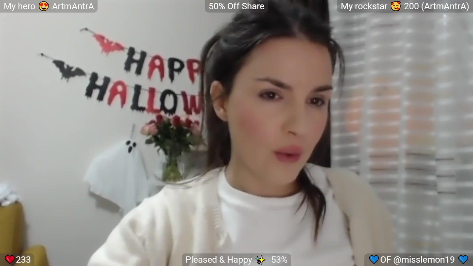 Gallery image thumbnail from BrightEyes's myfreecams stream on, 10/31/2025, 06:55 image 6 of 20