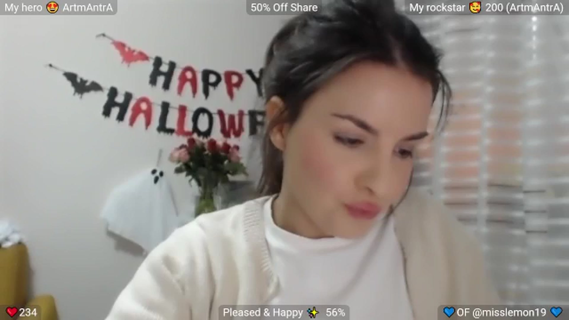 Gallery image thumbnail from BrightEyes's myfreecams stream on, 10/31/2025, 06:55 image 18 of 20