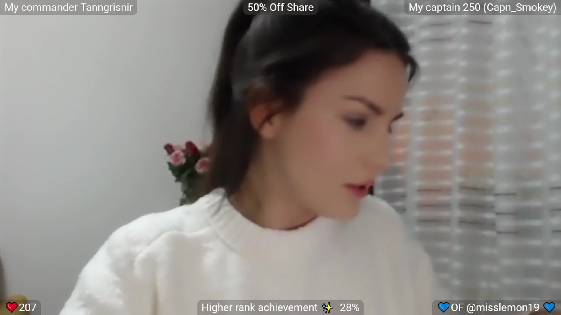 Gallery image thumbnail from BrightEyes's myfreecams stream on, 11/08/2025, 06:50 image 19 of 20
