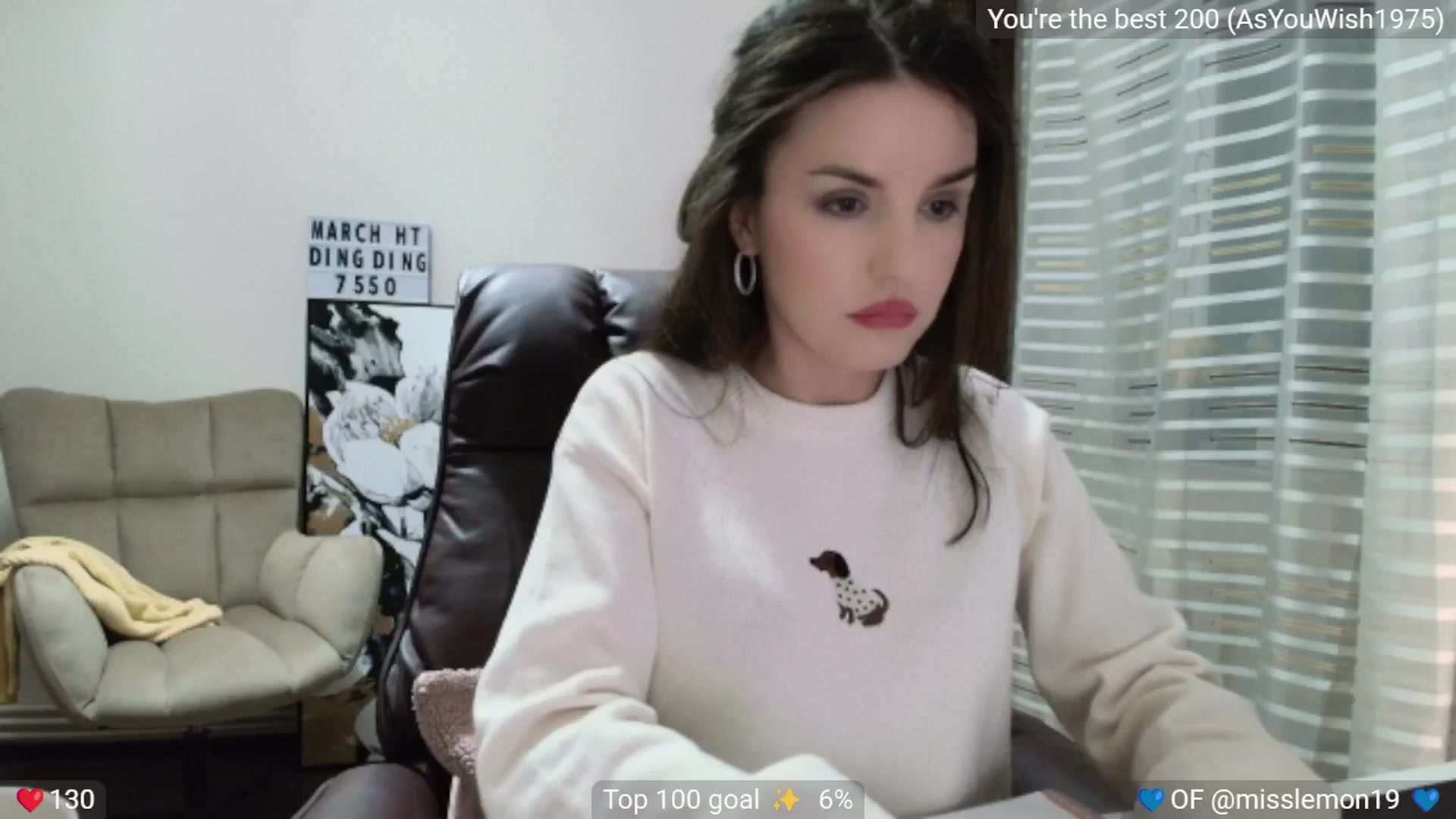 Gallery image thumbnail from BrightEyes's myfreecams stream on, 03/14/2026, 21:02 image 6 of 20