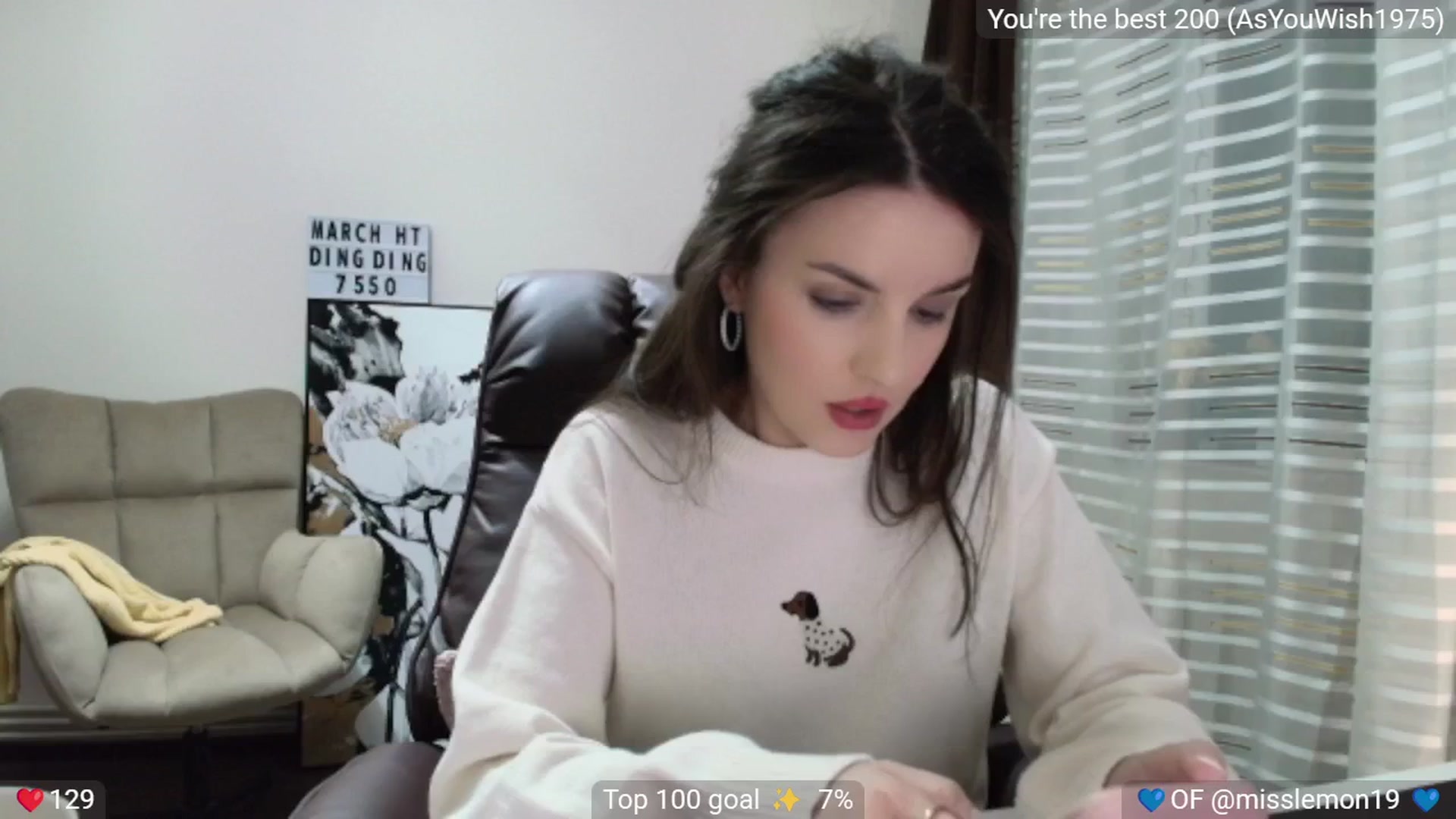 Gallery image thumbnail from BrightEyes's myfreecams stream on, 03/14/2026, 21:02 image 8 of 20
