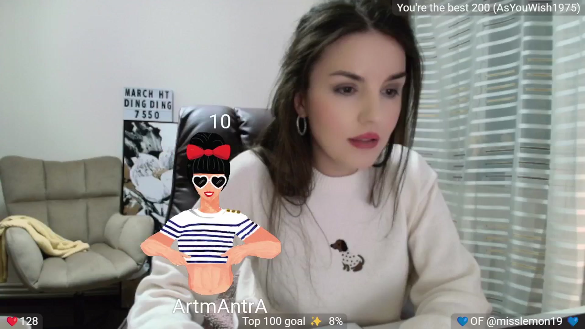 Gallery image thumbnail from BrightEyes's myfreecams stream on, 03/14/2026, 21:02 image 9 of 20