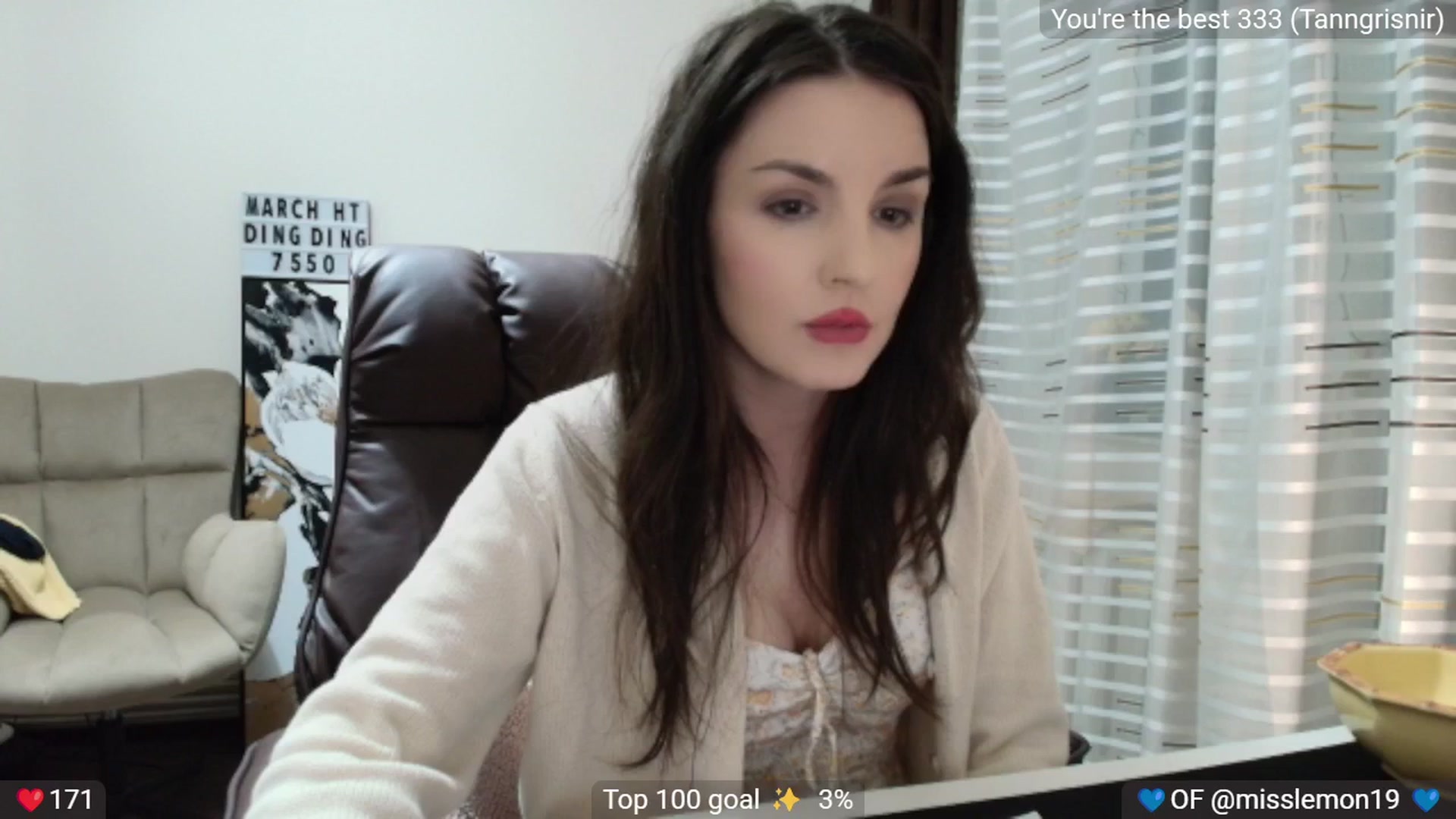 Gallery image thumbnail from BrightEyes's myfreecams stream on, 03/19/2026, 20:13 image 17 of 20