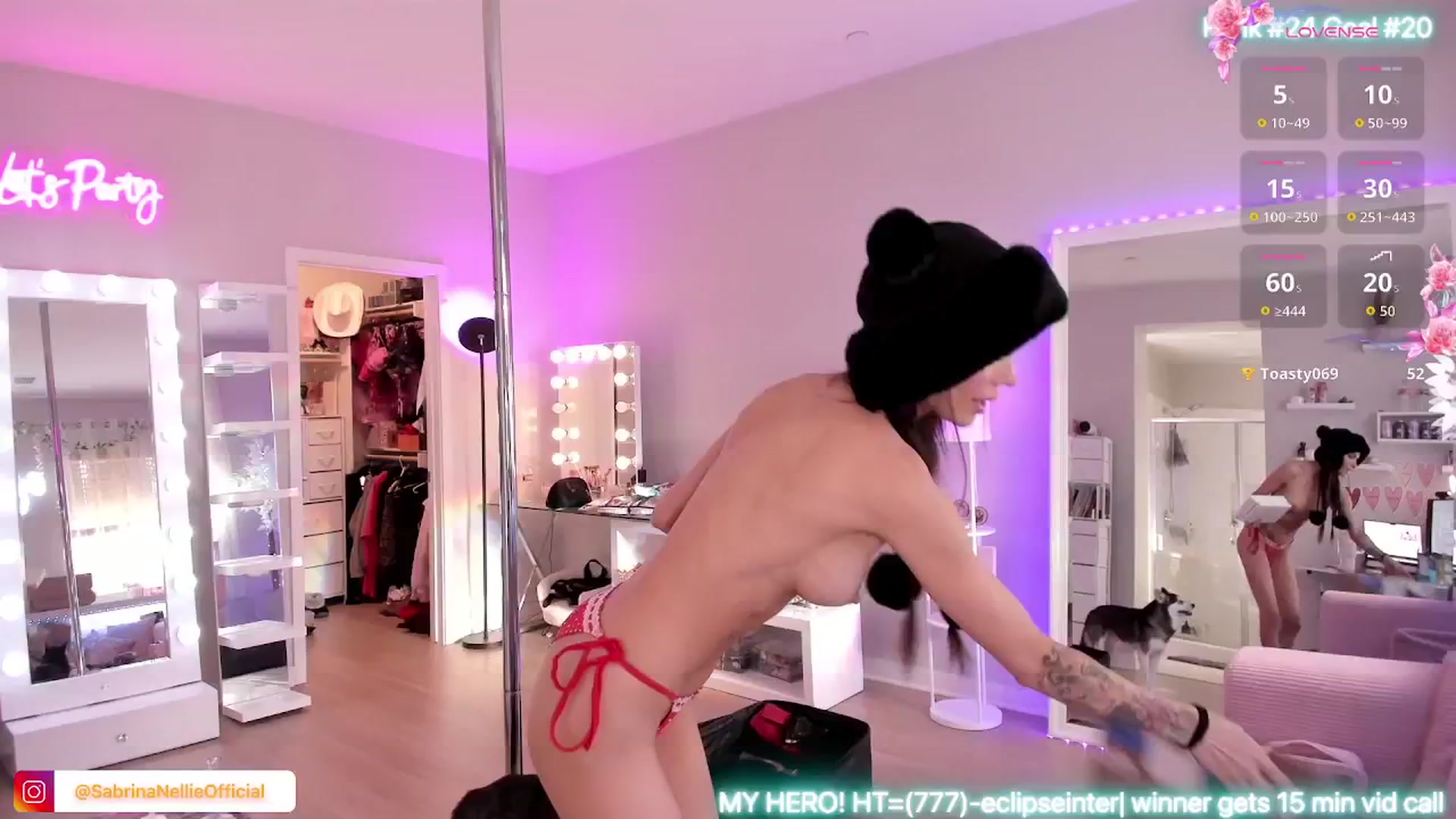 Gallery image thumbnail from BrinaNellie_'s myfreecams stream on, 03/06/2026, 24:52 image 11 of 20