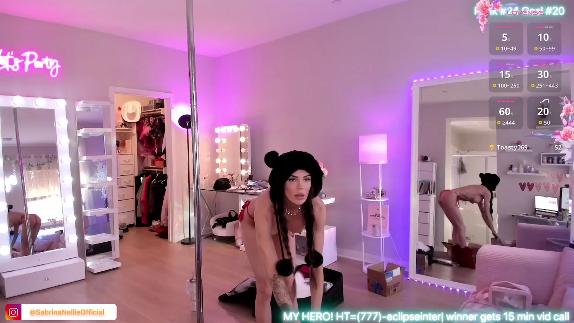 Gallery image thumbnail from BrinaNellie_'s myfreecams stream on, 03/06/2026, 24:52 image 14 of 20
