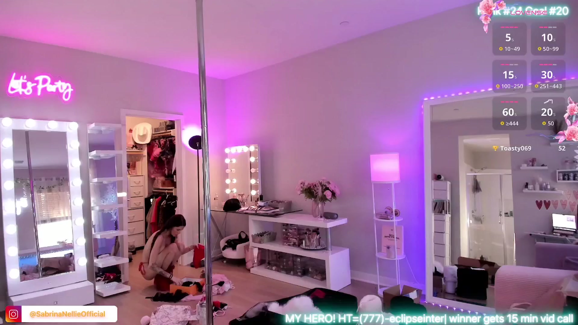 Gallery image thumbnail from BrinaNellie_'s myfreecams stream on, 03/06/2026, 24:52 image 17 of 20