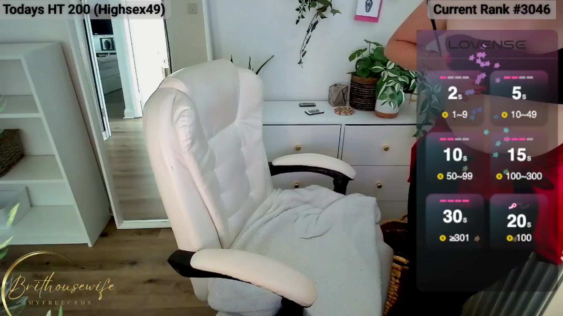 Gallery image thumbnail from BritHousewife's myfreecams stream on, 10/03/2024, 14:38 image 18 of 20