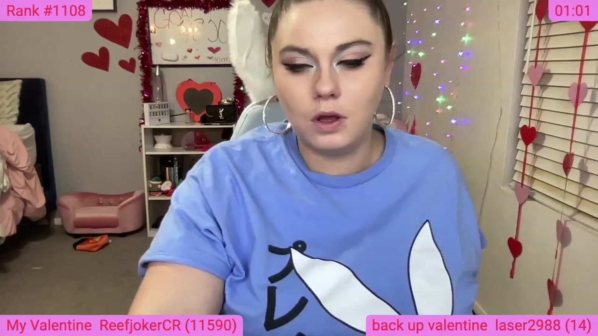 Gallery image thumbnail from BritanyBomber's myfreecams stream on, 02/14/2023, 08:46 image 4 of 20