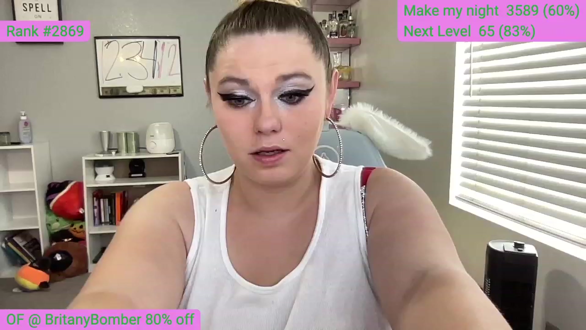 Gallery image thumbnail from BritanyBomber's myfreecams stream on, 05/17/2023, 23:37 image 3 of 20