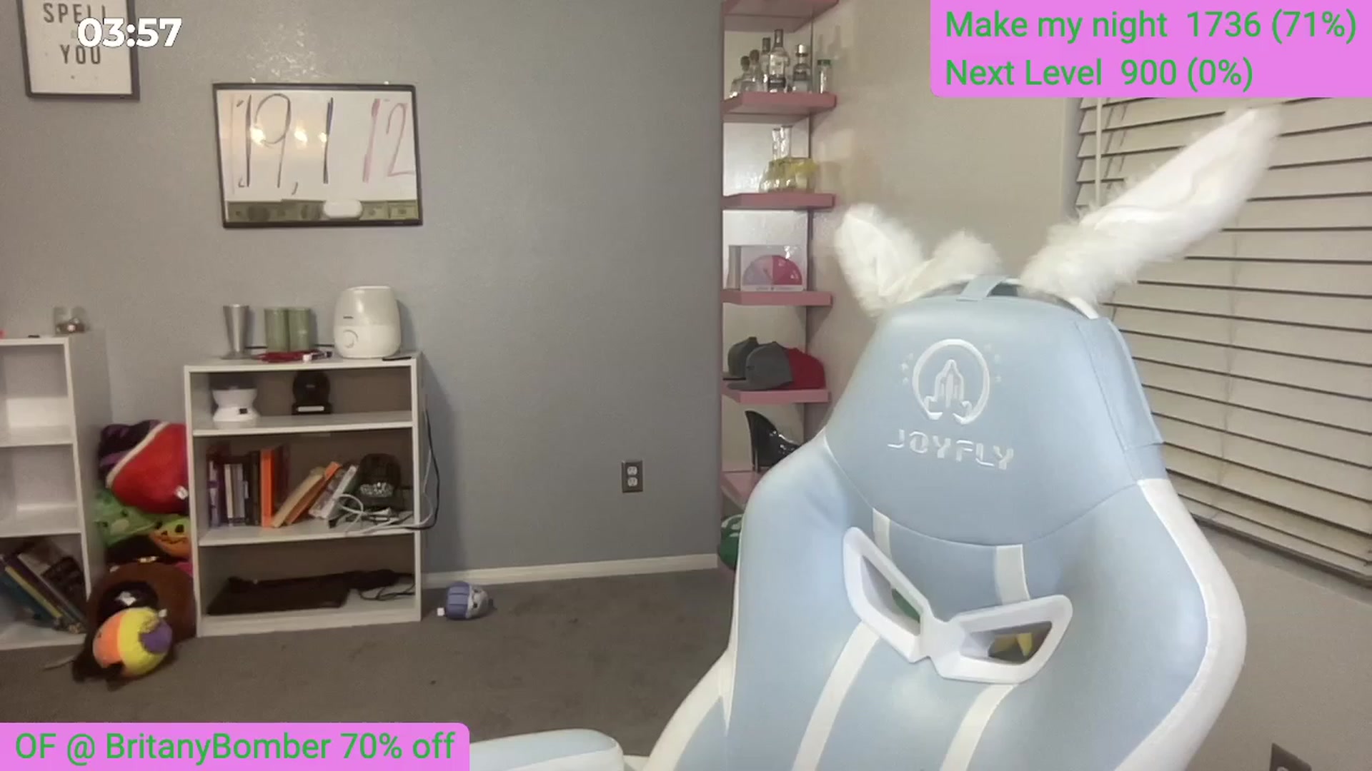 Gallery image thumbnail from BritanyBomber's myfreecams stream on, 05/20/2023, 09:30 image 5 of 20