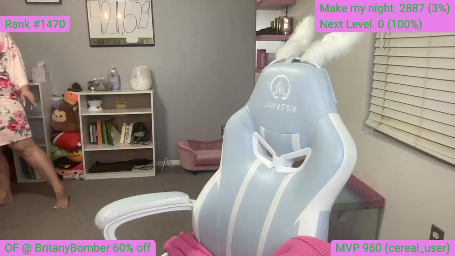 Gallery image thumbnail from BritanyBomber's myfreecams stream on, 06/12/2023, 08:10 image 8 of 20