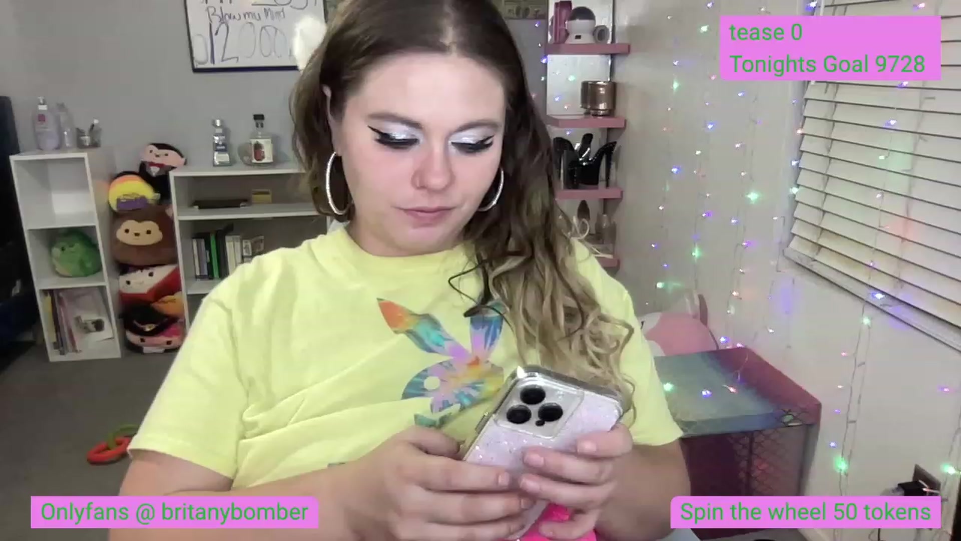 Gallery image thumbnail from BritanyBomber's myfreecams stream on, 07/25/2023, 08:00 image 8 of 20