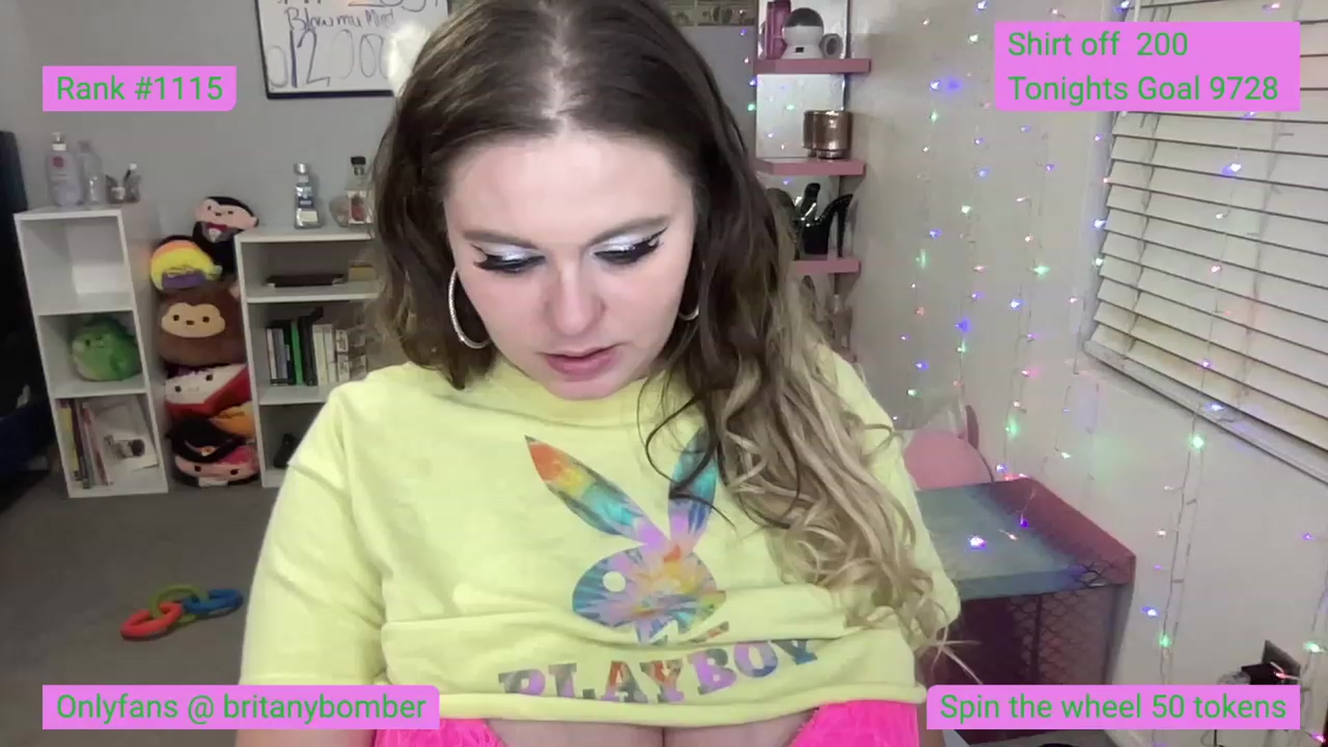 Gallery image thumbnail from BritanyBomber's myfreecams stream on, 07/25/2023, 08:00 image 16 of 20