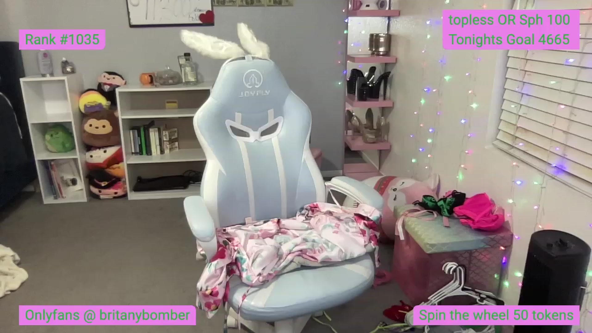Gallery image thumbnail from BritanyBomber's myfreecams stream on, 07/28/2023, 08:54 image 18 of 20