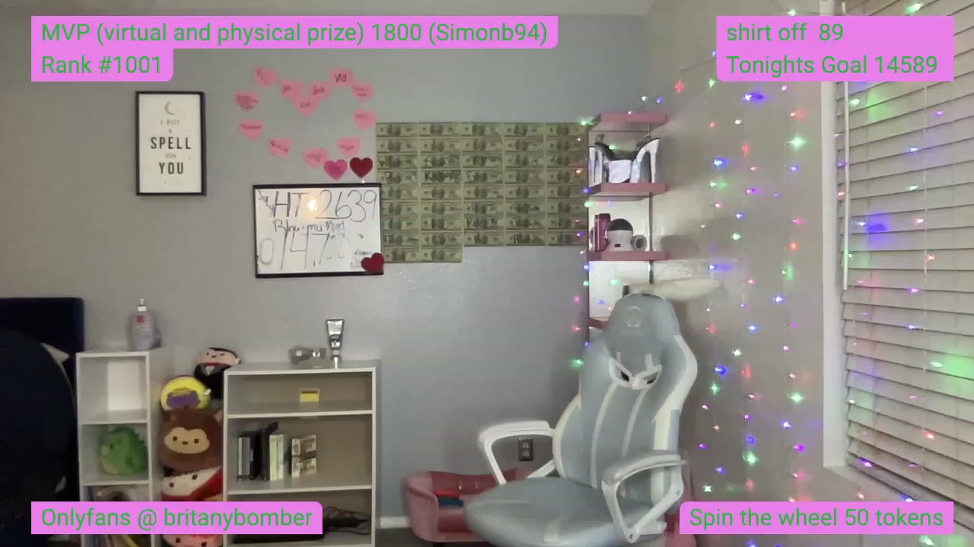 Gallery image thumbnail from BritanyBomber's myfreecams stream on, 07/31/2023, 08:41 image 1 of 20