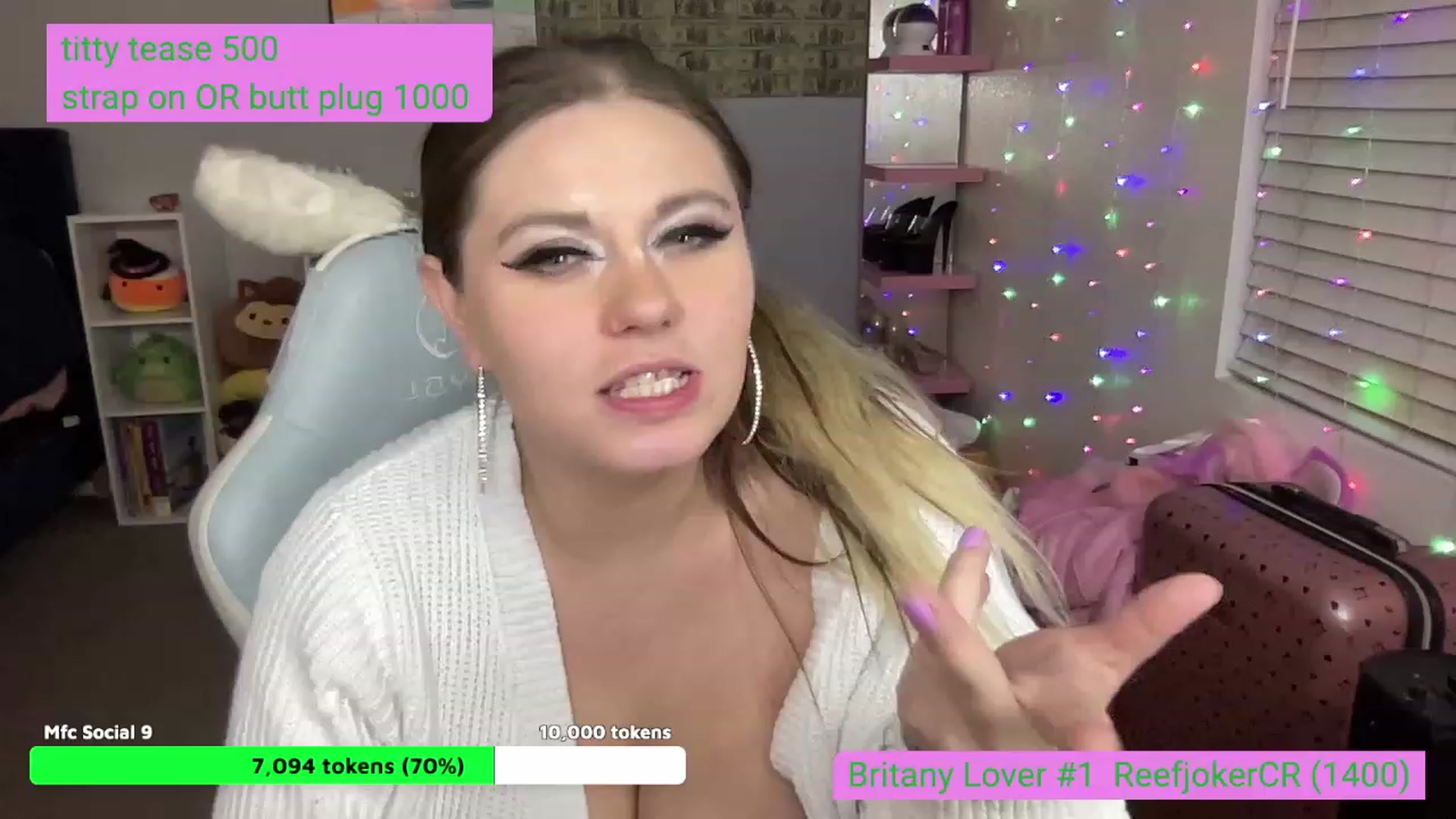 Gallery image thumbnail from BritanyBomber's myfreecams stream on, 09/02/2023, 09:38 image 20 of 20