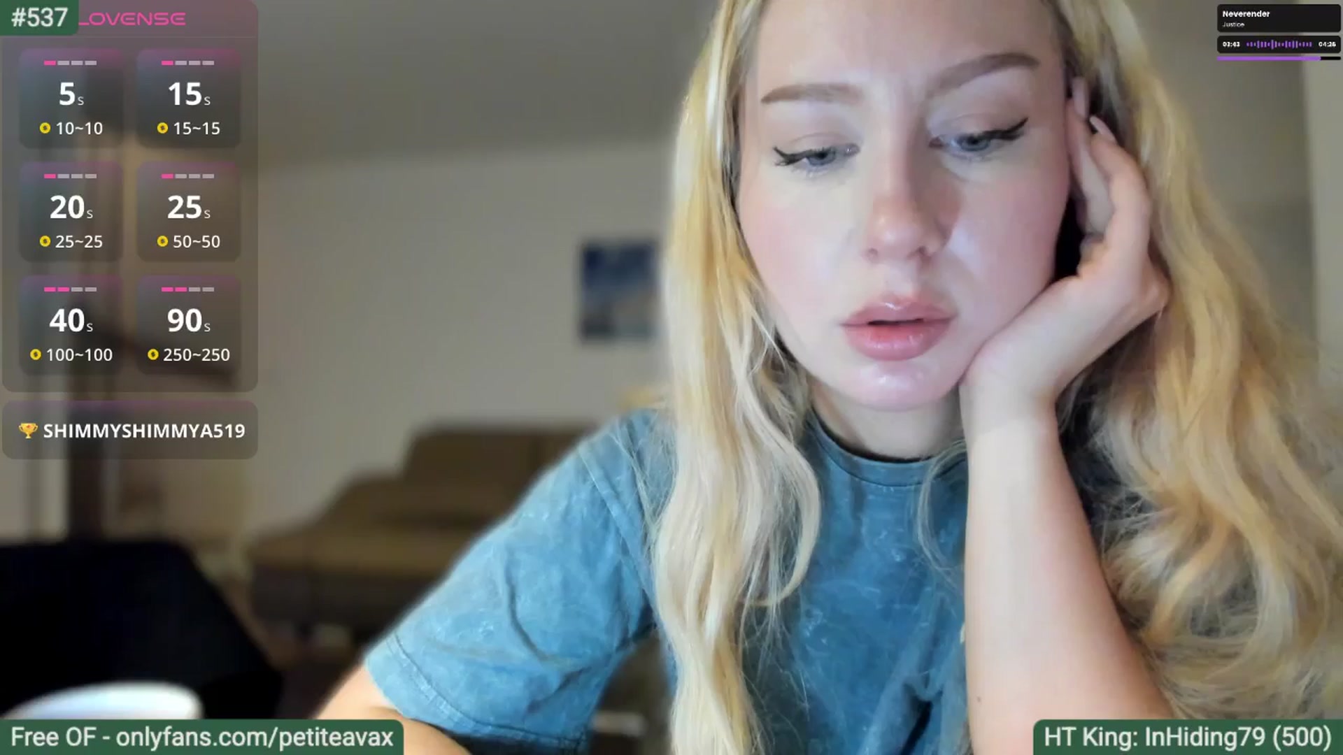 Gallery image thumbnail from British_Cutie's myfreecams stream on, 10/28/2025, 18:44 image 5 of 20