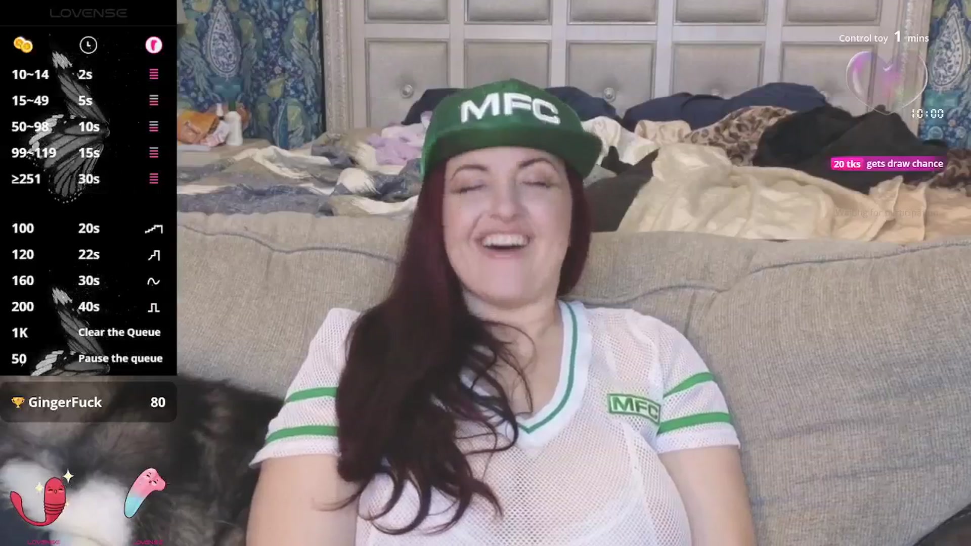 Gallery image thumbnail from BritneyButts's myfreecams stream on, 08/11/2025, 23:06 image 13 of 20